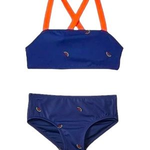 Amazon Essentials Girls 2-Piece Bikini Set NWOT